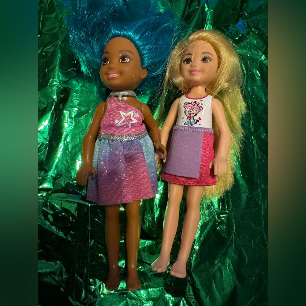 Barbie Chelsea Club & friends dolls pop star & animal friends